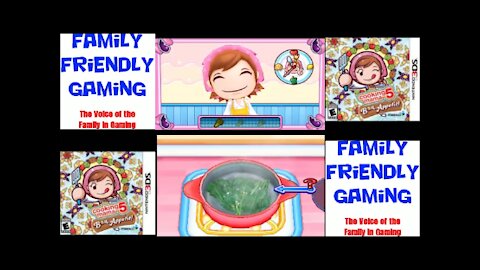 Cooking Mama 5 Bon Appetit! Mushroom Sauce Fettuccine