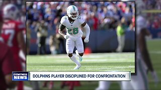 Miami Dolphins player disciplined for confrontation