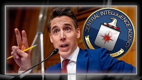 Alex Jones Senator Josh Hawley Exposes CIA Creation Of COVID-19 info Wars show