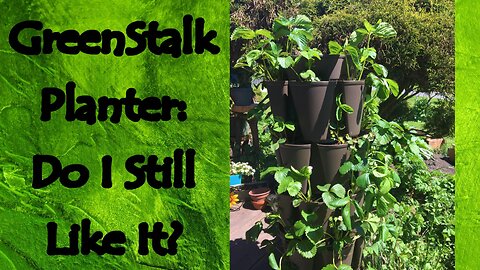 Do I Still Like My GreenStalk Vertical Planter? Update!