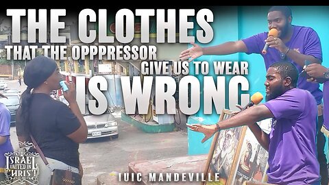 The Clothes That The Oppressor Give Us To Wear is Wrong