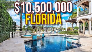 Inside $10,500,000 Florida Mega Mansion