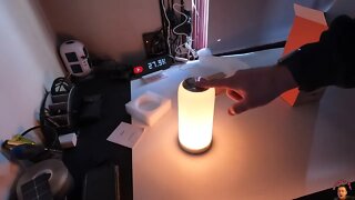 Unboxing: Table Lamp, Nightstand Lamp for Living Bedroom, Touch Control Beside LED Lamp Dimmable