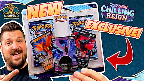 ⭐NEW⭐ Exclusive Very Rare Chilling Reign Blister Packs from Pokemon Center! Pokemon Cards Opening