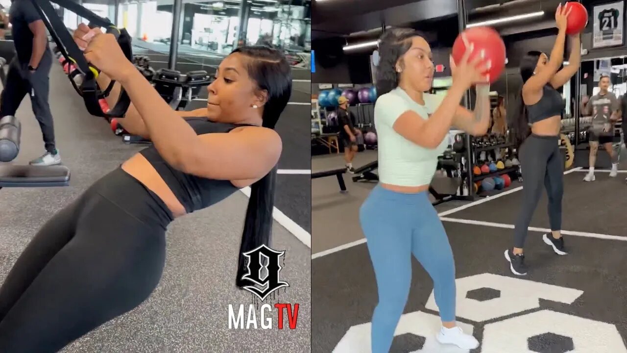 Yung Miami Works Out Wit Ari Fletcher! 🏋🏾♀️