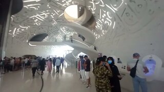 inside the future museum Dubai UAE visit