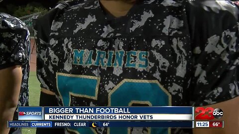Kennedy Thunderbirds honor vets on Military Night