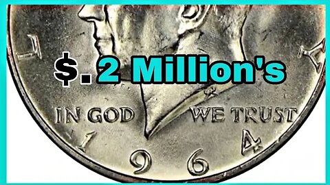 Top 5 Most Valuable Kennedy Half Dollars You Should Be Looking For ! Coins worth money!💰