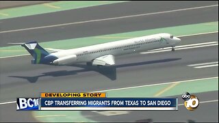 CBP transferring migrants from Texas shelters to San Diego