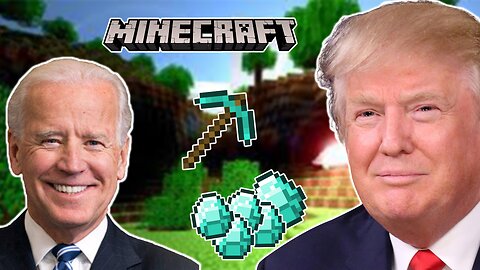 Presidents playing MINECRAFT meme (Trump Biden Obama) *AI voice* #meme #memes #minecraft