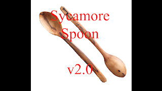 How To Make a Sycamore Spoon from Locally Sourced Wood v2.0