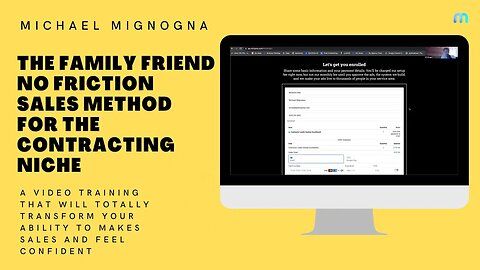 The Family Friend No Friction Sales Method COURSE TEASER (available in description!)