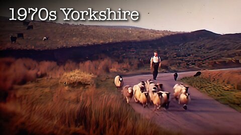 Yorkshire Family Life 1970s ~ AI Enhanced 8MM Film