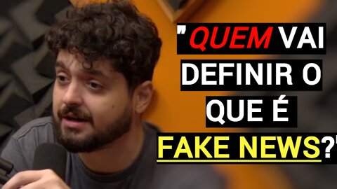 Monark e Vilela debatem lei das FAKE NEWS.