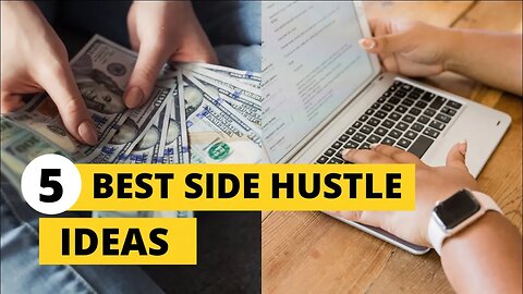 5 Best Side Hustle Ideas 💵💰💵 | Hustle and Inspiration