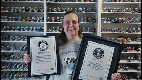 Guinness World Record Smurf collection is in Ripon, Wisconsin