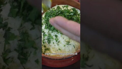 Hot Ricotta Cheese Dip with Garlic and Thyme | Cooking Italian with Joe #food #italiancuisine
