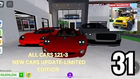 Mansion Tycoon-Gameplay Walkthrough Part 31-ALL CARS 121-3 NEW CARS UPDATE-LIMITED EDITION