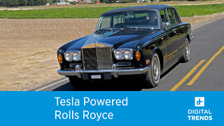 Johnny Cash's 1970 Rolls-Royce reborn as an electric car