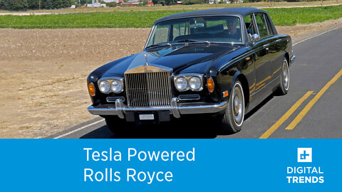 Johnny Cash's 1970 Rolls-Royce reborn as an electric car