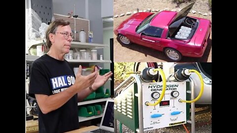 Bob lazar Hydrogen Fuelled Corvette - Hydrogen Conversion Engine