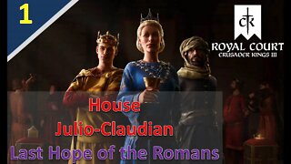 Jumping Into Italy with Royal Court DLC l Crusader Kings 3 l Rome Reborn l Part 1