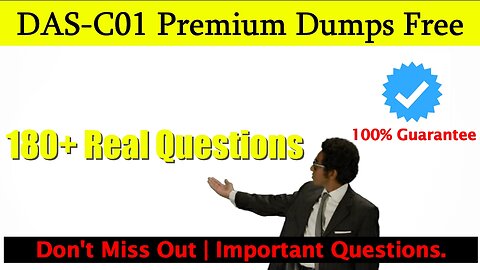 DAS-C01 Preparation 2023 | 180+ Practice Questions | @Dumps4Exams