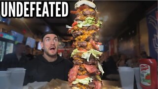 MONSTER 15 PATTY CHEESEBURGER CHALLENGE | THE BIGGEST BURGER CHALLENGE IN NEW YORK!