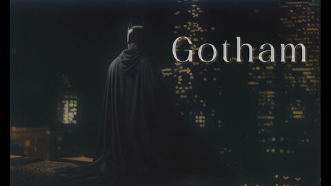 𓆩Gotham𓆪 | Ambient Music for Meditation and Work | The Dark Knight Vibes