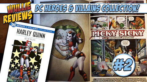 Wullie Reviews DC Heroes & Villains Collection #2 Harley Quinn!