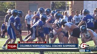 Columbus North football coaches suspended for verbal, physical altercation during game