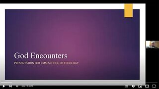 CMM Theology, DMin 2023, Jake Reddekopp presents, "God Encounters"