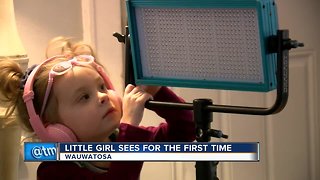 3-year-old undergoes gene therapy, gains vision