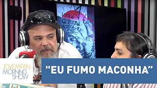 "Eu fumo maconha, já tentei parar e não consigo", diz João Gordo