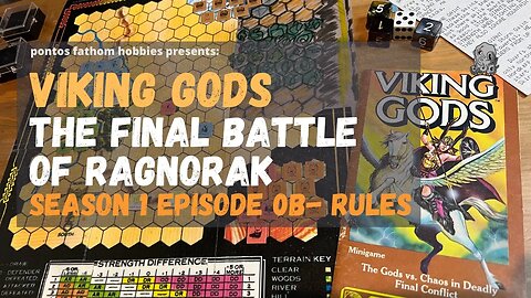 Viking Gods from TSR Games S1E0b - Season 1 Episode 0b - Boardgame Rules Review