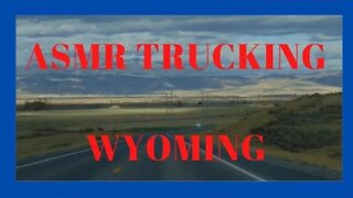 ASMR Trucking Through I-80 Wyoming | Peaceful Night Riding