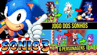 Sonic 3 Timelines - O melhor JOGO do Sonic PARA CELULAR
