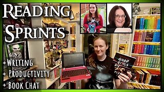 READING SPRINTS + friends & book chat, writing & productivity