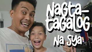 Kuya Eli speaks TAGALOG | SHOPPING with PAPA