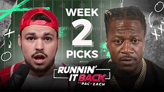 Week 2 NFL Picks, Predictions, & Best Bets with Adam ‘Pacman’ Jones & Mystic Zach: Runnin’ It Back