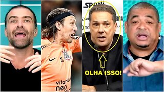 "QUÊ?? É RIDÍCULO e UMA CARA DE PAU o Luxemburgo FALAR que..." OLHA o que REVOLTOU no Corinthians!