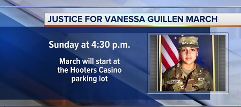 Justice for Vanessa Guillen march