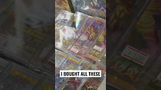 I BOUGHT ALL THESE! #pokemoncards #pokemon #shorts #lolwut #funny #travel #vlog #cardcollectors #fun