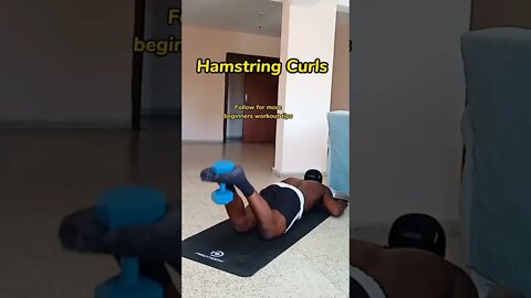 How Beginners Can Build Their HAMSTRING MUSCLE At Home