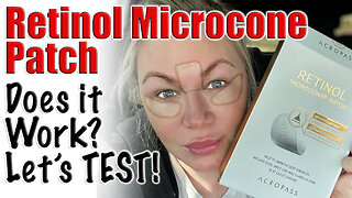 Retinol Microcone Patch, Does it work? Let's Test!