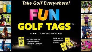 FUN GOLF TAGS | Golf Business Sale ⛳️ E-commerce | Retail | Manufacturing | Bag Tags Luggage Tags🌴