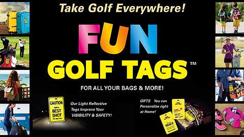 FUN GOLF TAGS | Golf Business Sale ⛳️ E-commerce | Retail | Manufacturing | Bag Tags Luggage Tags🌴
