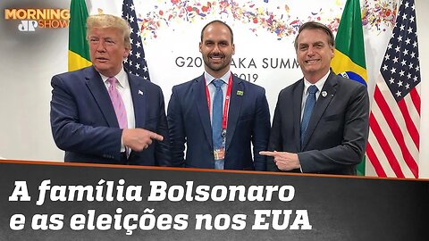 A família Bolsonaro deve 'ficar fora' das eleições americanas?