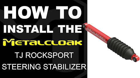 How to Install: TJ RockSport Steering Stabilizer