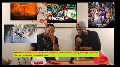 2020 réaction bitcoin, NBA et convid19 revue --Surf T'pray ft Magic Gibbs-